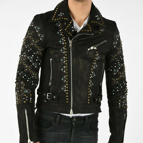 Men's Diesel Leather Jacket